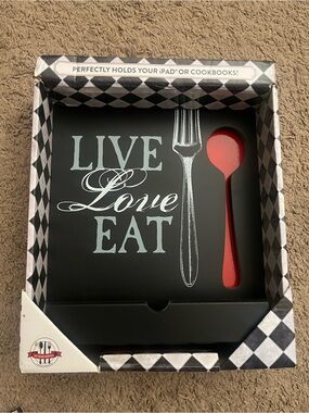 Kitchen Tablet & Cookbook Stand